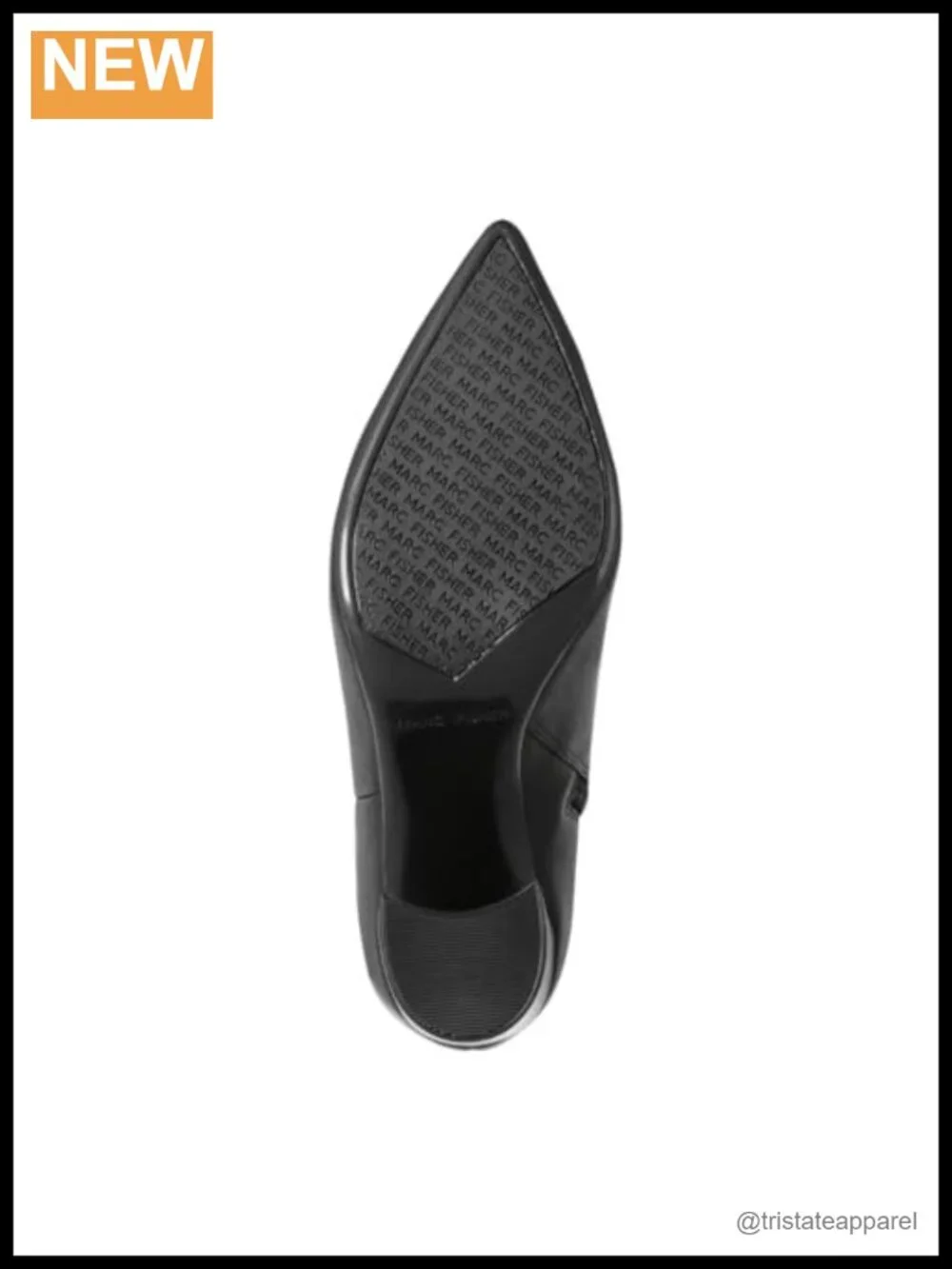 Leather Ankle Booties Block Heel Pointed Toe